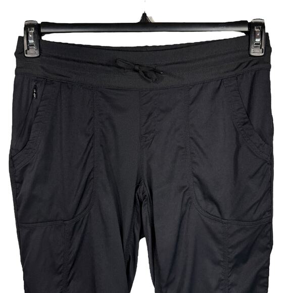 North Face Womens Large Aphrodite 2.0 Pants UPF Stretch DWR Pull-On Pocket Black - Picture 2 of 10